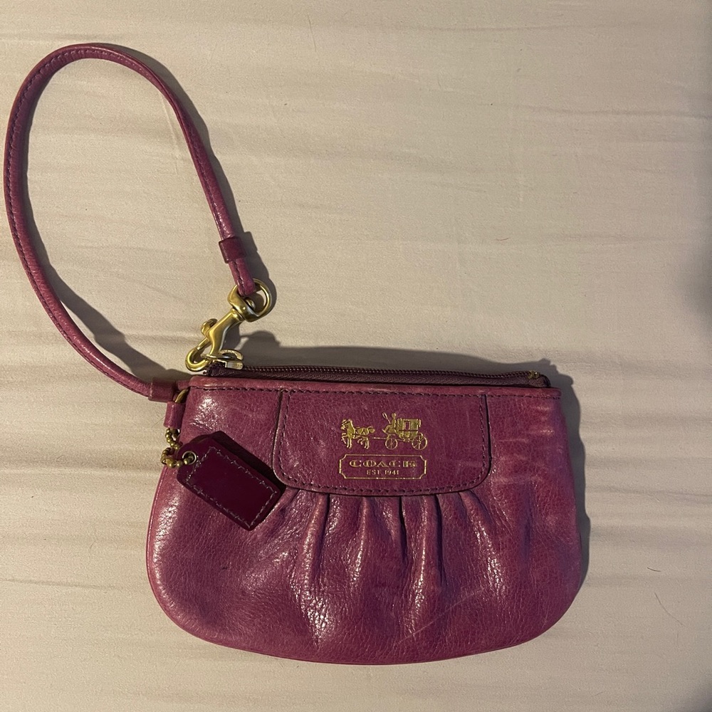 Coach wristlet
